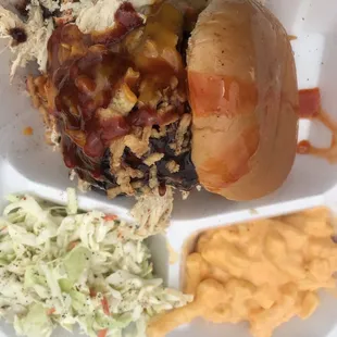 Huckleberry Sandwich with Two Sides ($10)