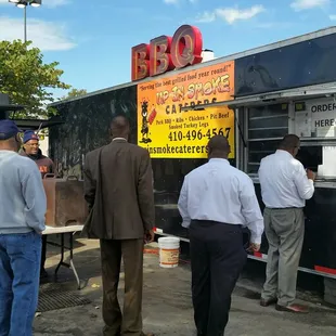 10 minutes before they open and there's already a line.