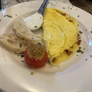 Bacon and Brie Omelet