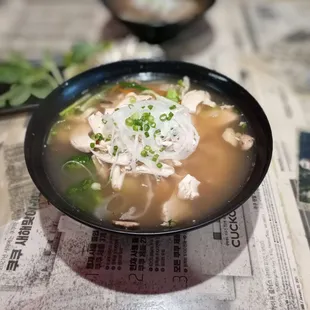 a bowl of soup