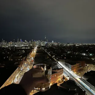 Rooftop view