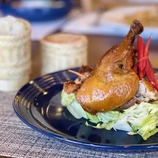 Chef Special: Crispy Duck with Sticky Rice