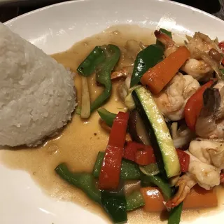 Sauteed Ginger Lunch Special