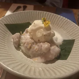 Black Sticky Rice Pudding