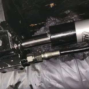 Slide-out stuck out rebuild hydraulic