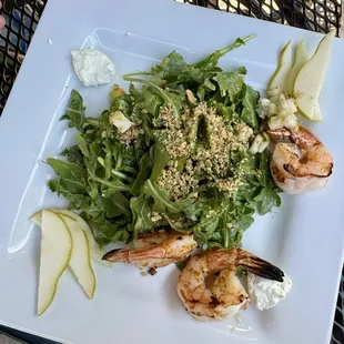 Arugula salad add shrimp