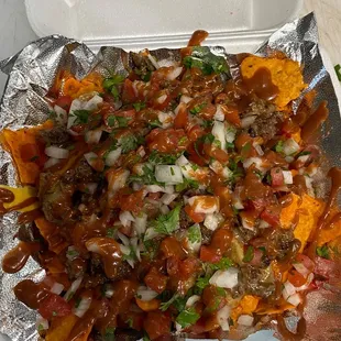 food, nachos