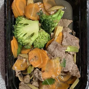 Fresh ginger (w beef)