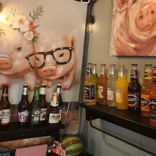 Beer and Cooler Selection