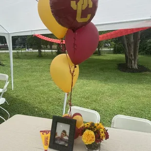 Balloon table centerpiece