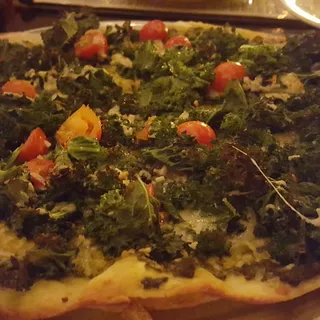Kale Parmesan Flatbread