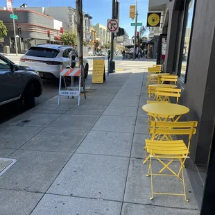 Outside
