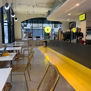Inside seating