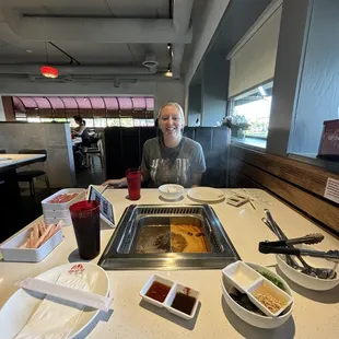 interior, sushi and sashimi