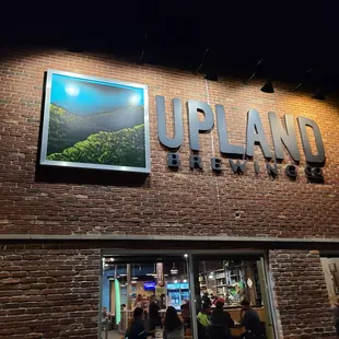 the outside of the building