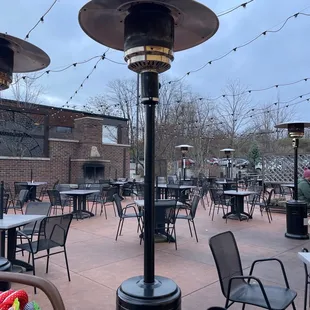 Outside