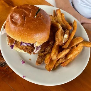 Upland Hot Chicken Sandwich