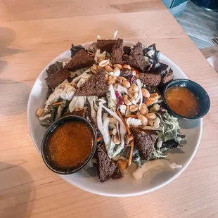 Thai tofu salad