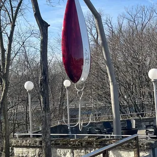 The worlds largest spinner bait?