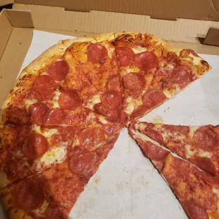 pizza, food