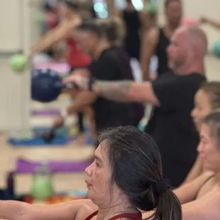 Kettlebells class at Uplift