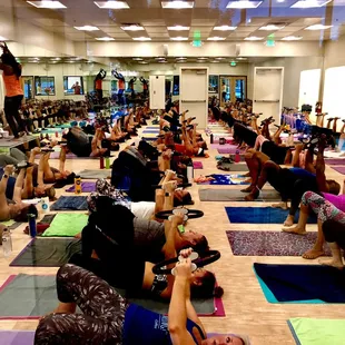 Inferno Hot Pilates Class! Getting Strong