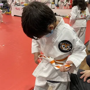 When my son graduated from Ara belt to Baeoh.