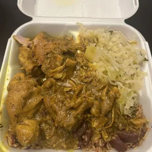 Curry chicken