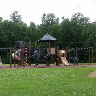 Half of the playgrounds.