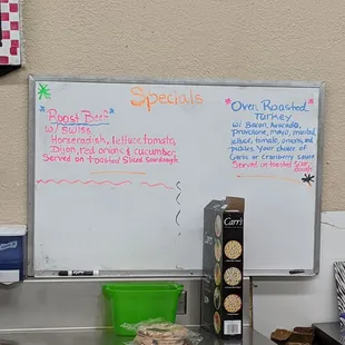 Today's Specials 12/26/2019