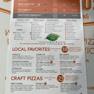 Menu 1 of 2 [as of 28 June 2023]