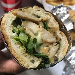 Grilled chicken sub Halal must try