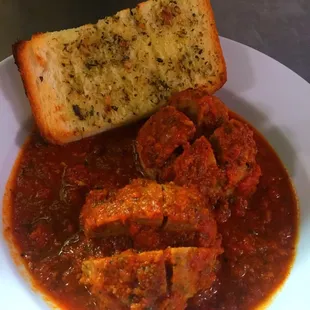 Appetizer Meatballs W/Meat Sauce