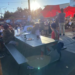 Host your end of season party or get together on our outdoor patio!