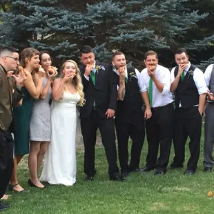 Upper Crust catering for your wedding or special event