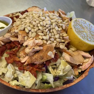 Our famous Salmon salad! It's a MUST try!