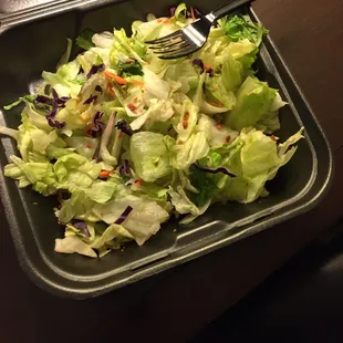 This is a large side salad