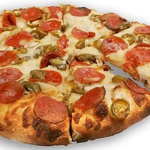 This is the Double Decker pizza that got some recognition from the Journal Sentinel.