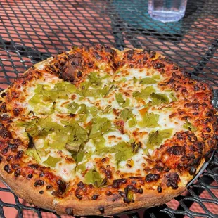 pepperoni and cheese on a table