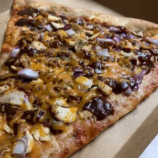 BBQ Chicken Pizza     Single slice