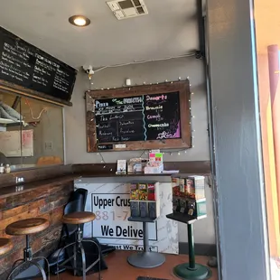 a view of the inside of the restaurant