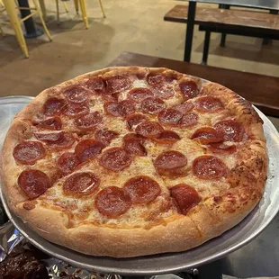 Pepperoni pizza too greasy