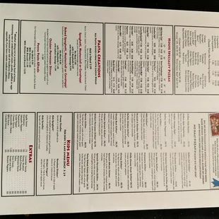 Side 2 of menu