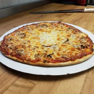 14 inch mushrooms and onions!!