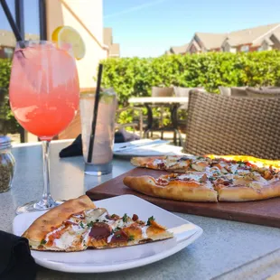 pizza, food