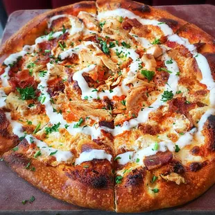 pizza, food