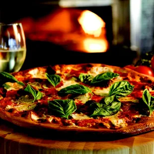 pizza, food