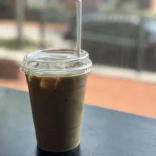 Iced vanilla latte !!