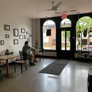 Inside