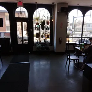 Inside. Looks of natural light.